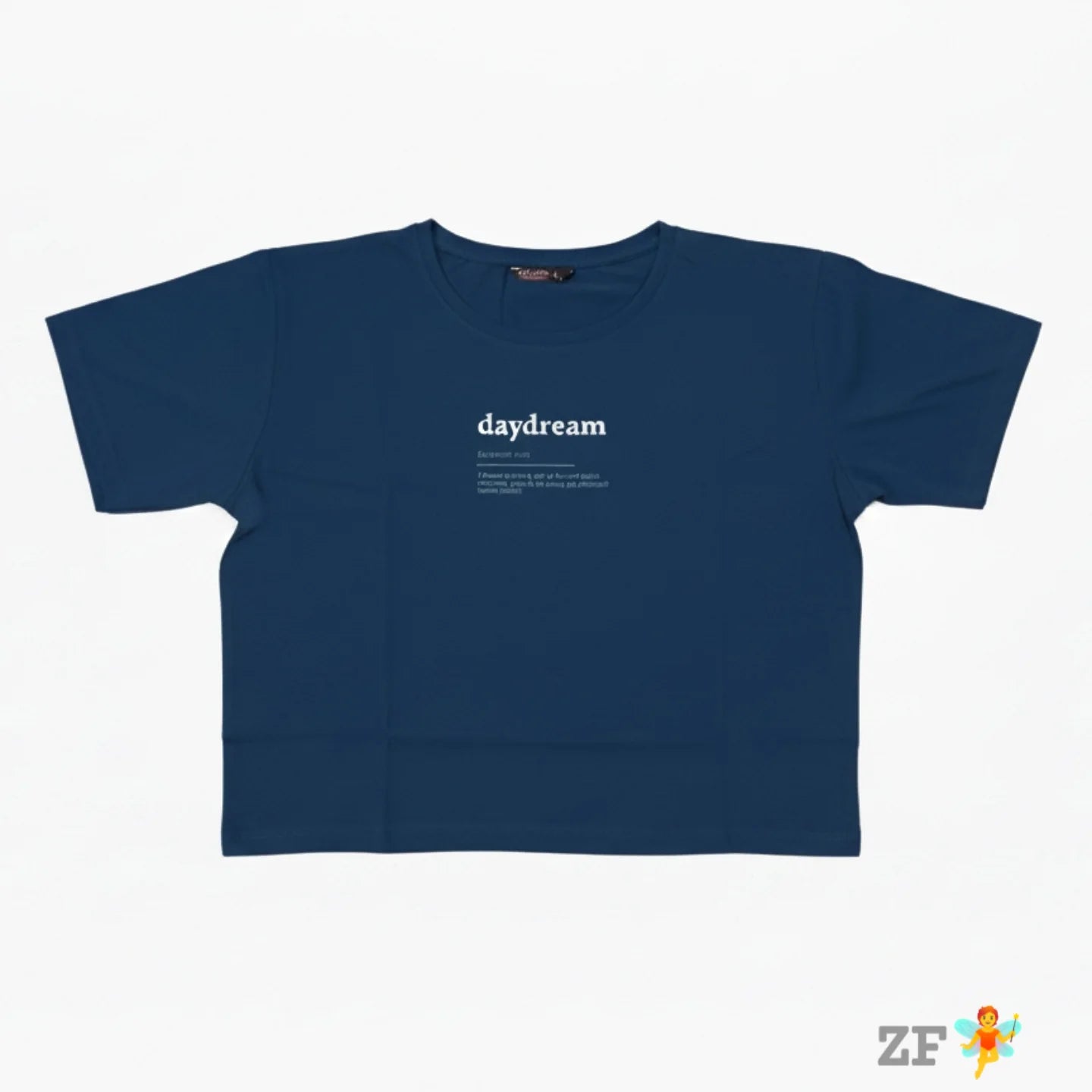 Crop Top - Navy blue