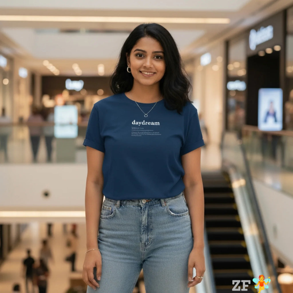 Crop Top - Navy blue